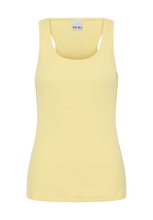 ICHI, IHPALMER RIB BOX TO - Débardeur - mellow yellow