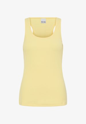 ICHI, IHPALMER RIB BOX TO - Débardeur - mellow yellow