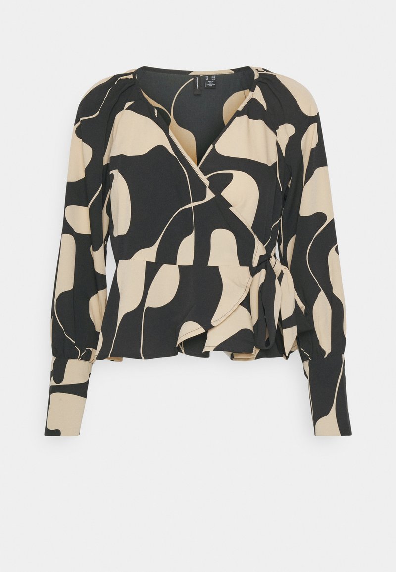 Vero Moda Petite Blouse zwart Vero Moda Petite Blouse zwart