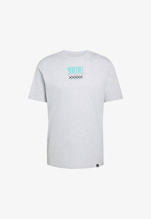 adidas Performance, T-Shirt print - light grey heather