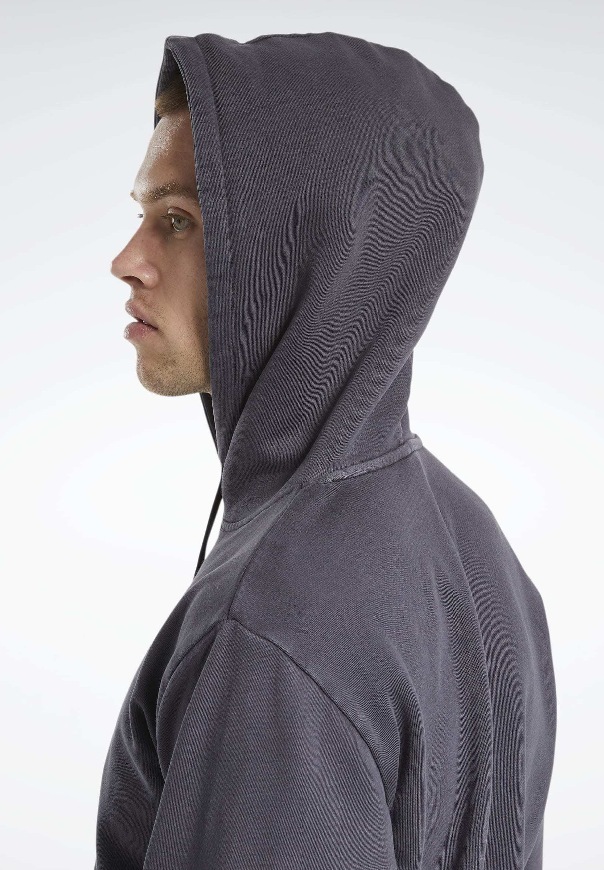 Reebok Classic CLASSICS PREMIUM VECTOR HOODIE Hoodie Reebok Classic CLASSICS PREMIUM VECTOR HOODIE - Hoodie - black