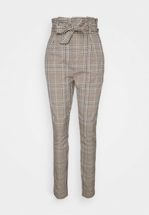 Vero Moda VMEVA LOOSE PAPERBAG PANT - Broek - medium grey