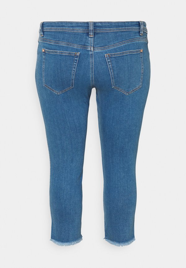 FRAYED HEM - Slim fit jeans3