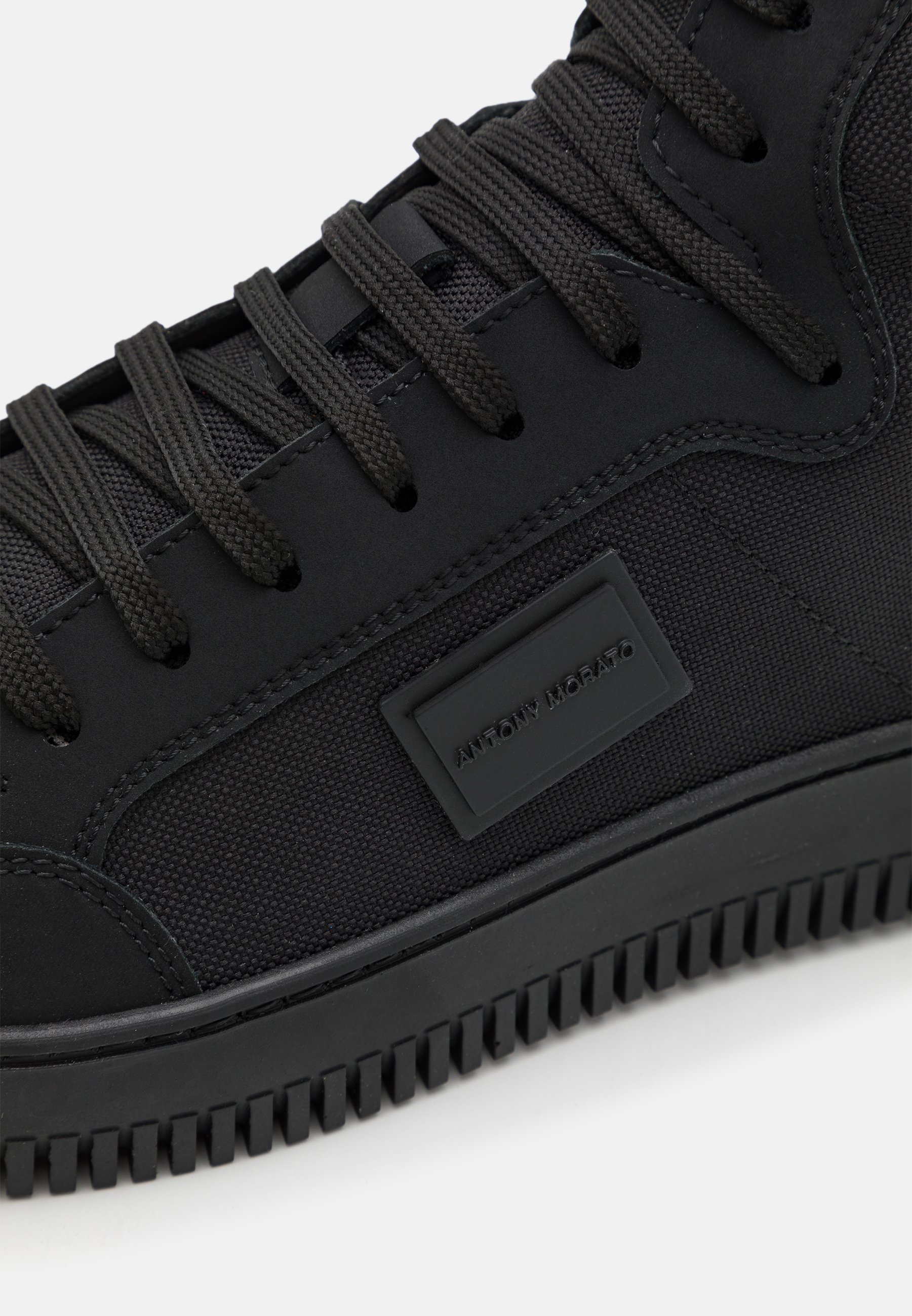 Antony Morato MID RHUMB METAL - Sneakers hoog - black/zwart - Zalando.nl