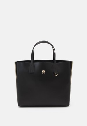 ICONIC SATCHEL - Handtas - black