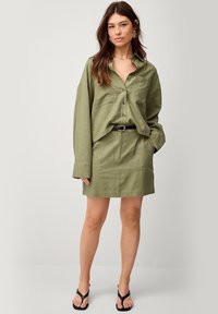 Ellos Collection A-snit nederdel - grün