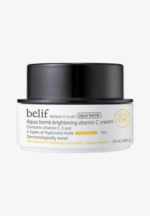 Belif AQUA BOMB BRIGHTENING VITAMIN C CREAM - Soin de jour - aqua bomb vita water cream 50ml