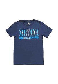 Paradiso Clothing NIRVANA NEVERMIND TRACKS - Print T-shirt - navy