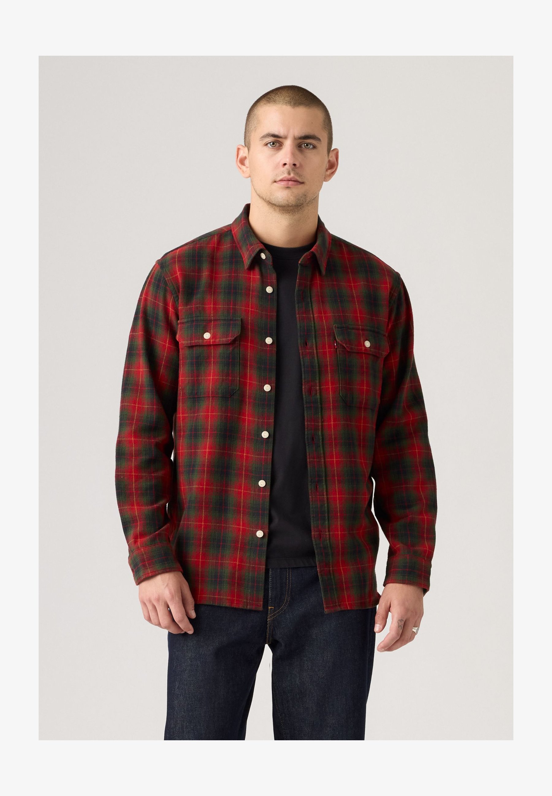Vince Westlight Plaid L/S Camicia Uomo - Cotone Pima Termico - Taglia M Modello