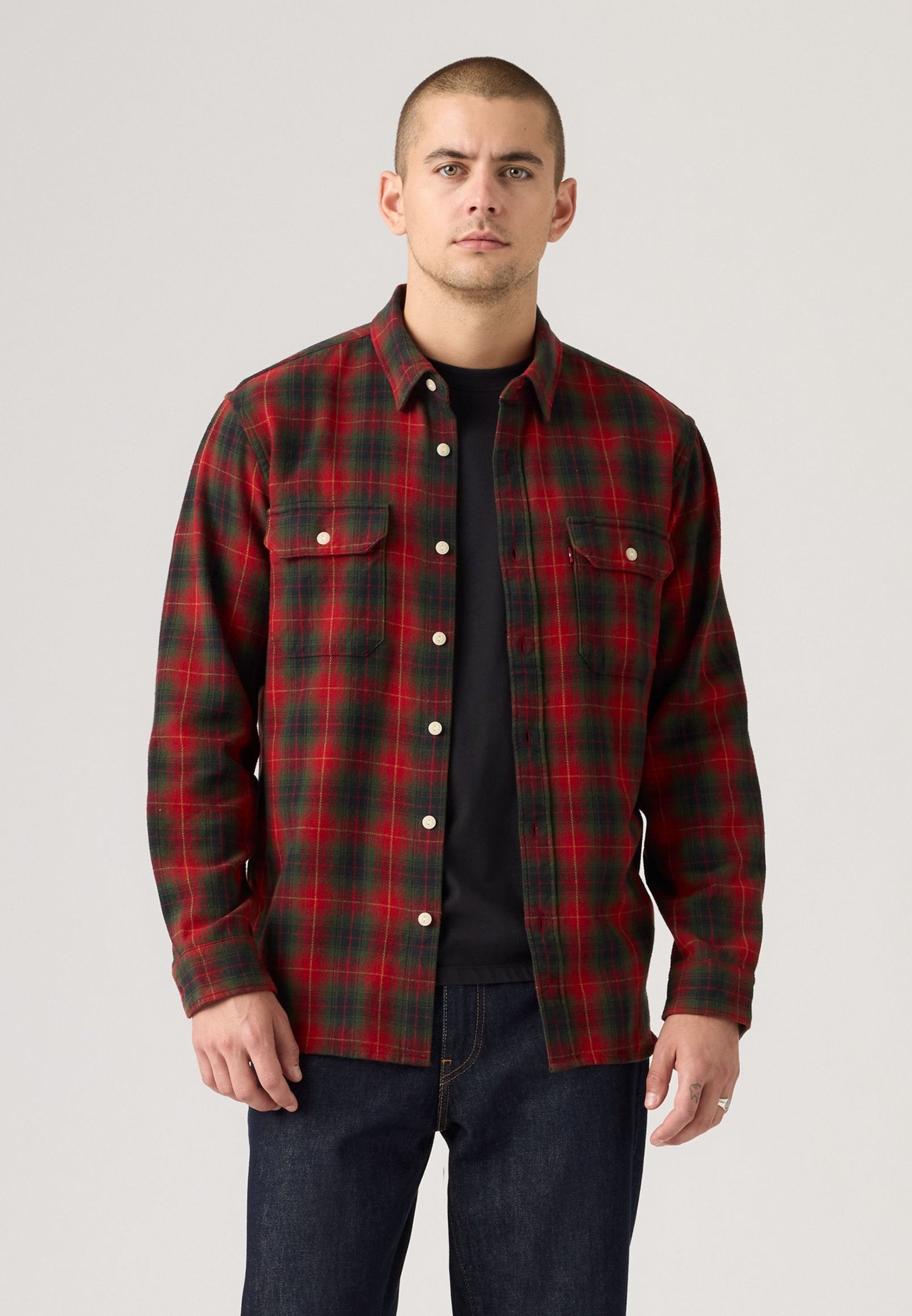 Vince Westlight Plaid L/S Camicia Uomo - Cotone Pima Termico - Taglia M Modello