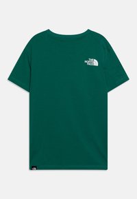 The North Face TEEN SIMPLE DOME REGULAR TEE - Tričko s potlačou - evergreen