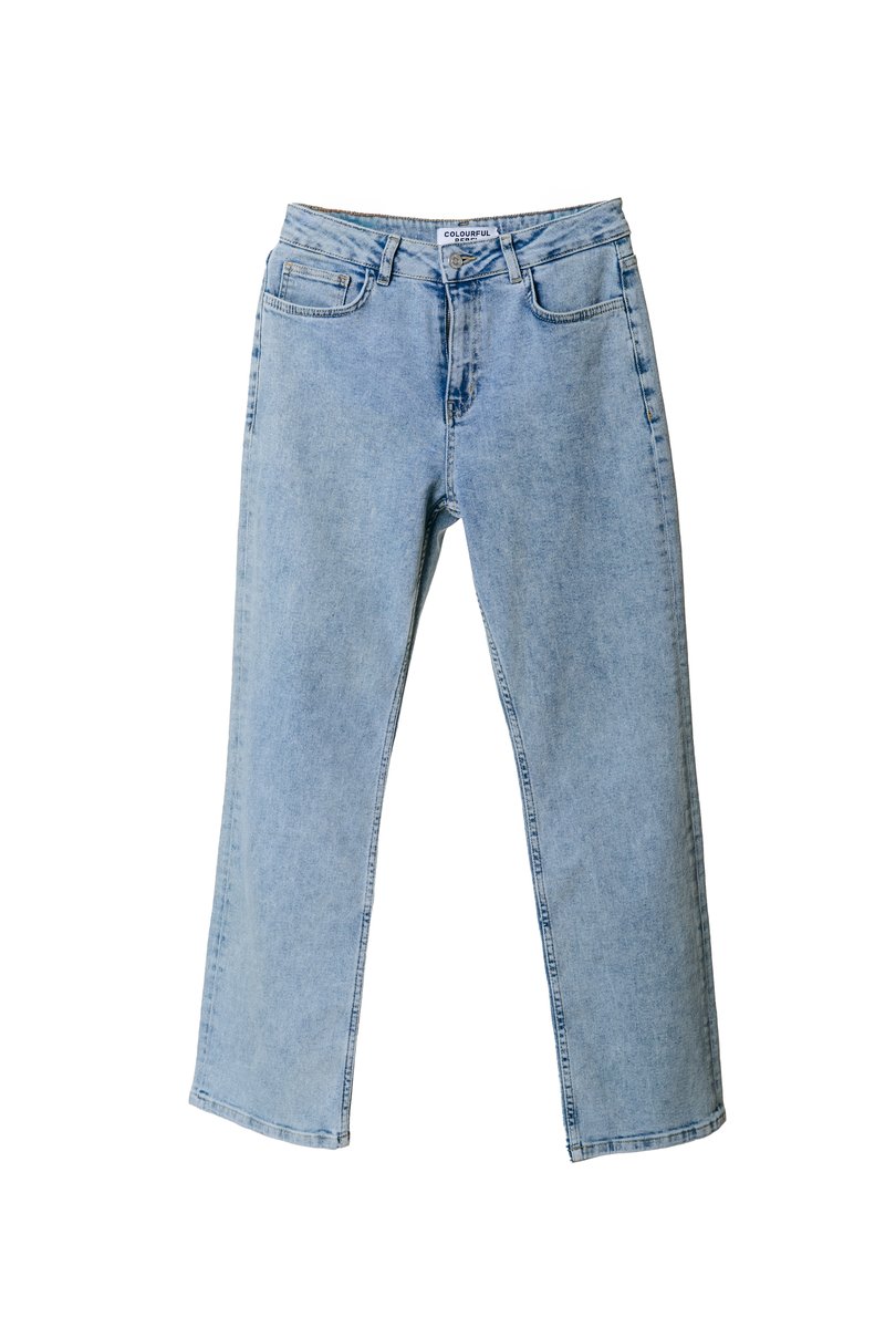 Colourful Rebel Relaxed fit jeans blauw