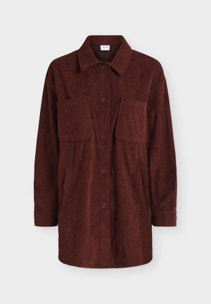 VILA, VIELSA LONG SHIRT - Πουκαμίσα με κουμπιά - port royale