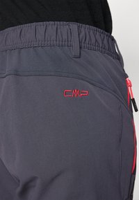 CMP WOMAN PANT HYBRID - Hlače za otvoreno - antracite-corallo