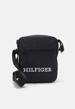 HILFIGER MINI REPORTER - Umhängetasche - space blue