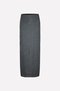 AVA SKIRT - Maksihame - dark grey