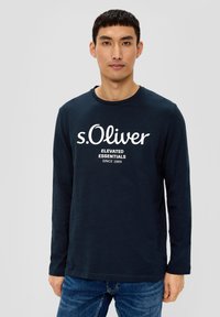 s.Oliver Langarmshirt - navy