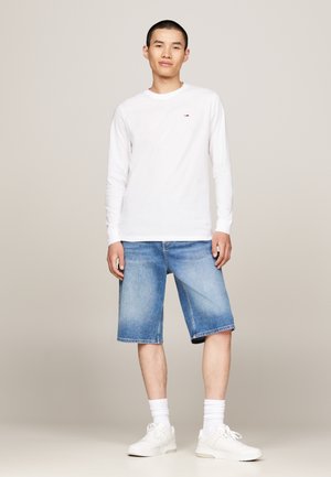 Tommy Jeans 2 PACK - Top s dlhým rukávom - green malachite   white