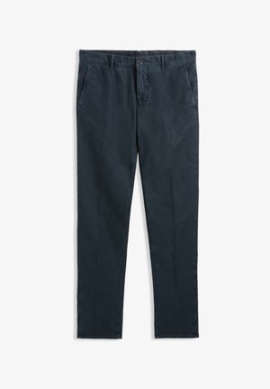 Slowear, SLIM FIT TRICOCHINO TROUSERS - INCOTEX - Pantalones chinos - medium blue