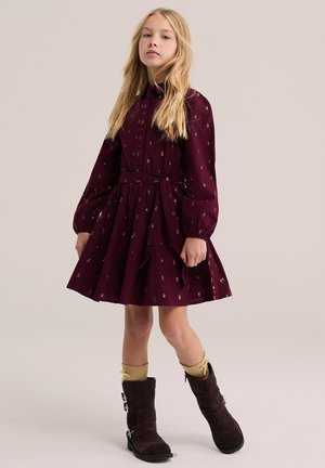 WE Fashion, Robe chemise - vintage red