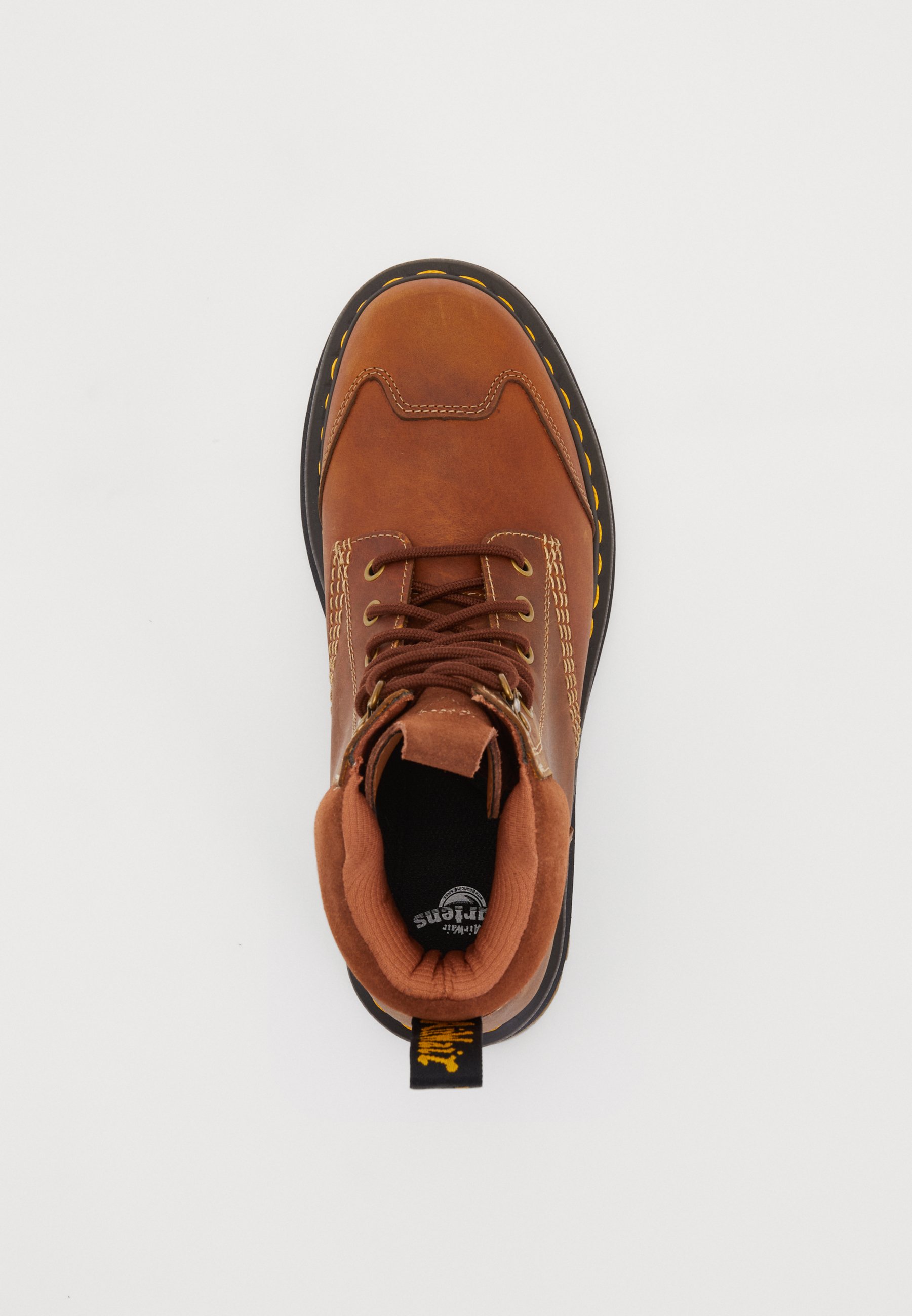 Dr. Martens ZEBZAG 8 UNISEX - Botki na platformie/tan