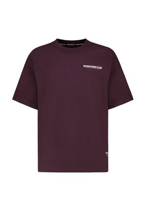 T-Shirt print - dark red