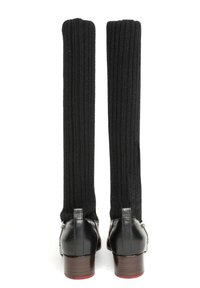 SUÈI WITH SOCK - Stivali sopra il ginocchio - black
