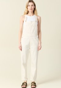 BONOBO Jeans Latzhose - denim blanc