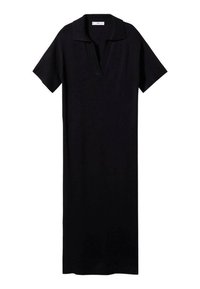 Mango Strickkleid - black