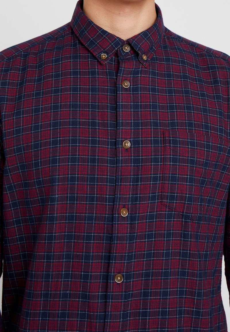 ESPRIT Camicia Uomo A Quadri In Flanella Di Cotone Biologico - Morbida E Calda, Perfetta Per Le Mezze Stagioni - 2