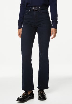 Vaqueros bootcut - blue-black denim