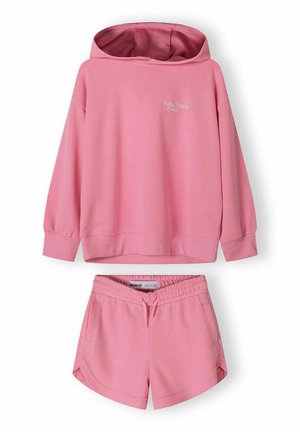 2 PCS SET - Pantalon de survêtement - neon pink