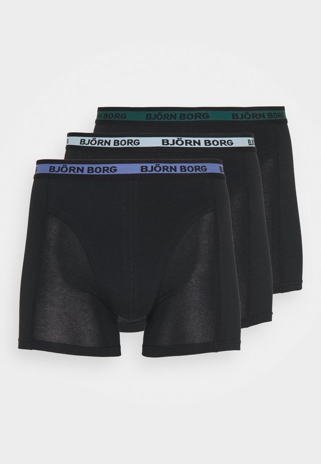 SAMMY SEASONAL SOLID 3 PACK - Onderbroeken - black beauty