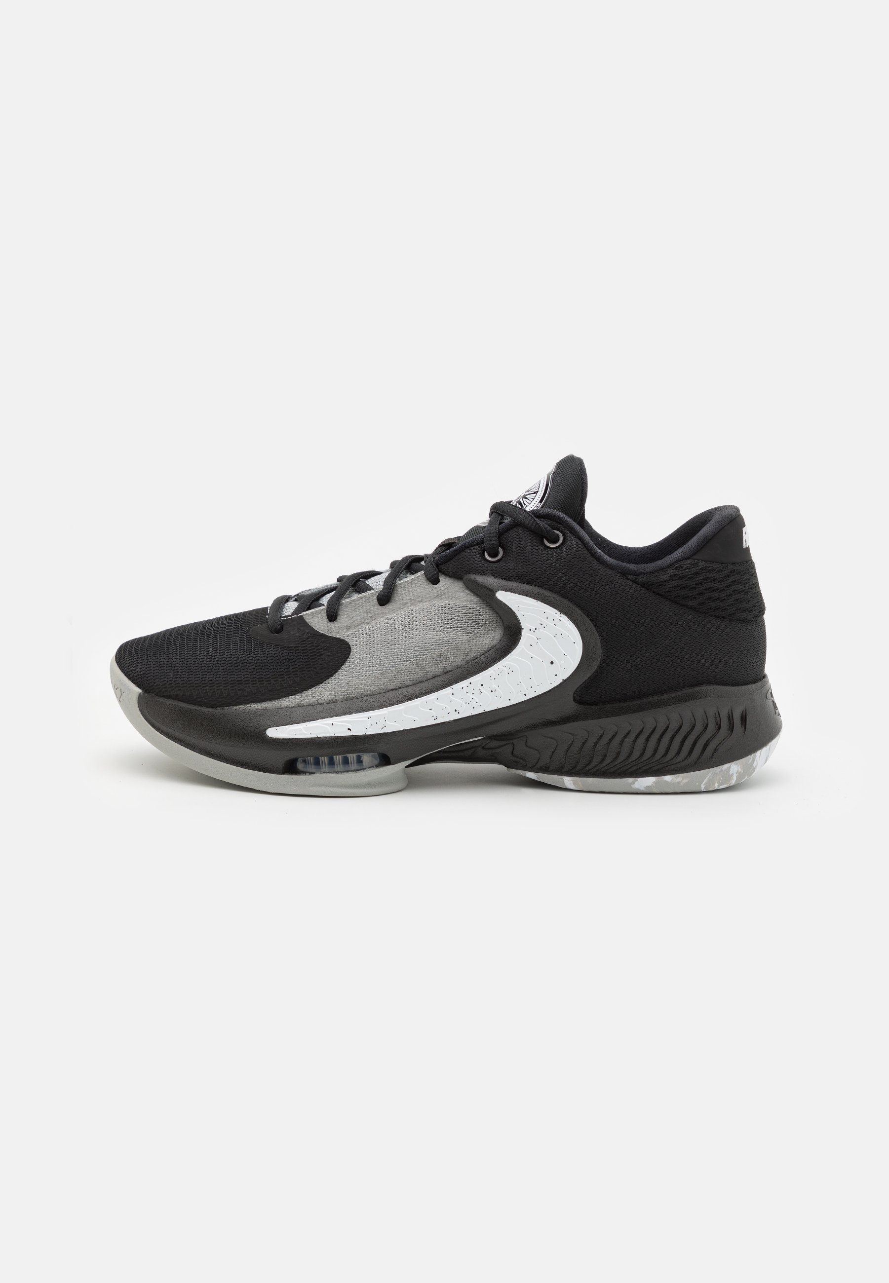 natural temperatura Influencia Nike Performance ZOOM FREAK 4 - Zapatillas de baloncesto -  black/white/light smoke grey/negro - Zalando.es