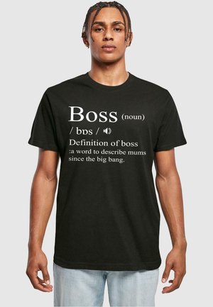 ABSOLUTE CULT HERREN MOTHER'S DAY BOSS - T-shirt print - black