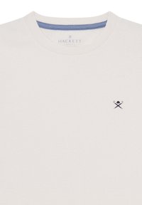 Hackett London SMALL LOGO TEE  - T-shirts basic - off white