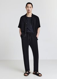 Calliope BOWLING  - Camicia - nero ultrablack