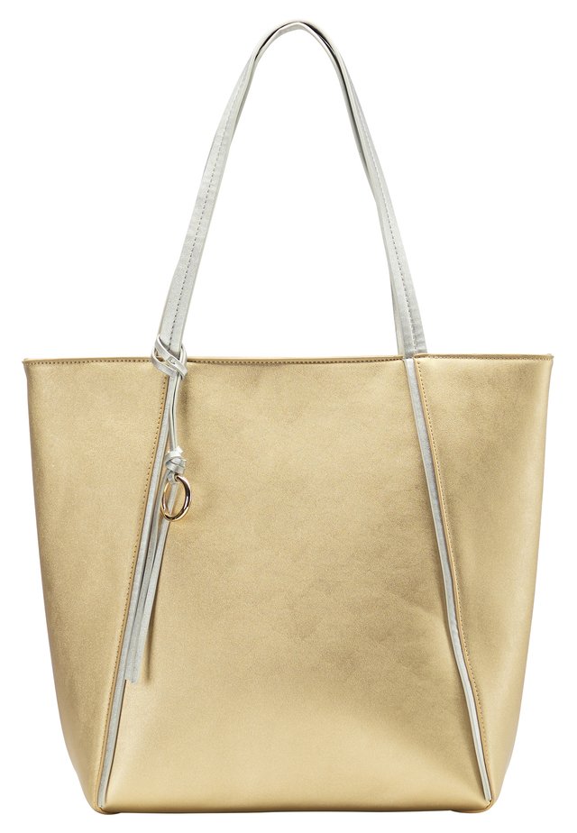 Goldene Shopping Bags Taschen mit Stauraum die Shopper ZALANDO