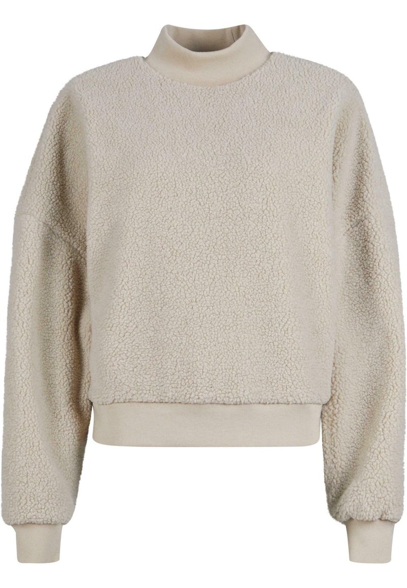 Urban Classics Fleece trui zandkleur