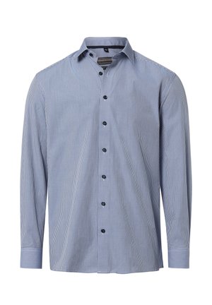 BUSINESS - Camicia - marine weiß