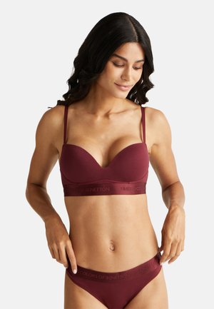 Strapless BH - red