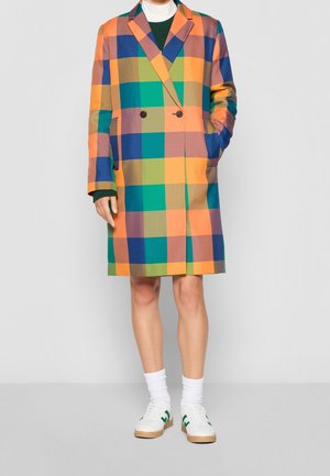 Klassischer Mantel - orange