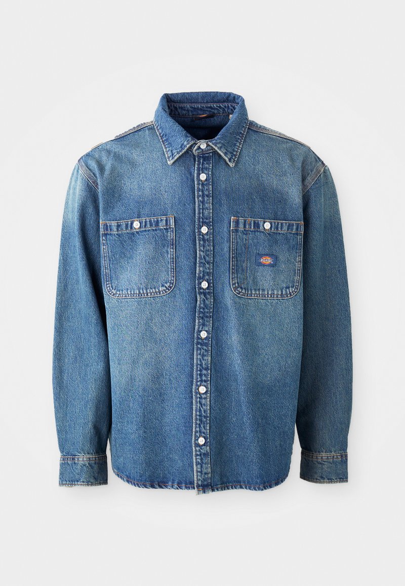 Dickies Overhemd dyed denim Dickies Overhemd dyed denim