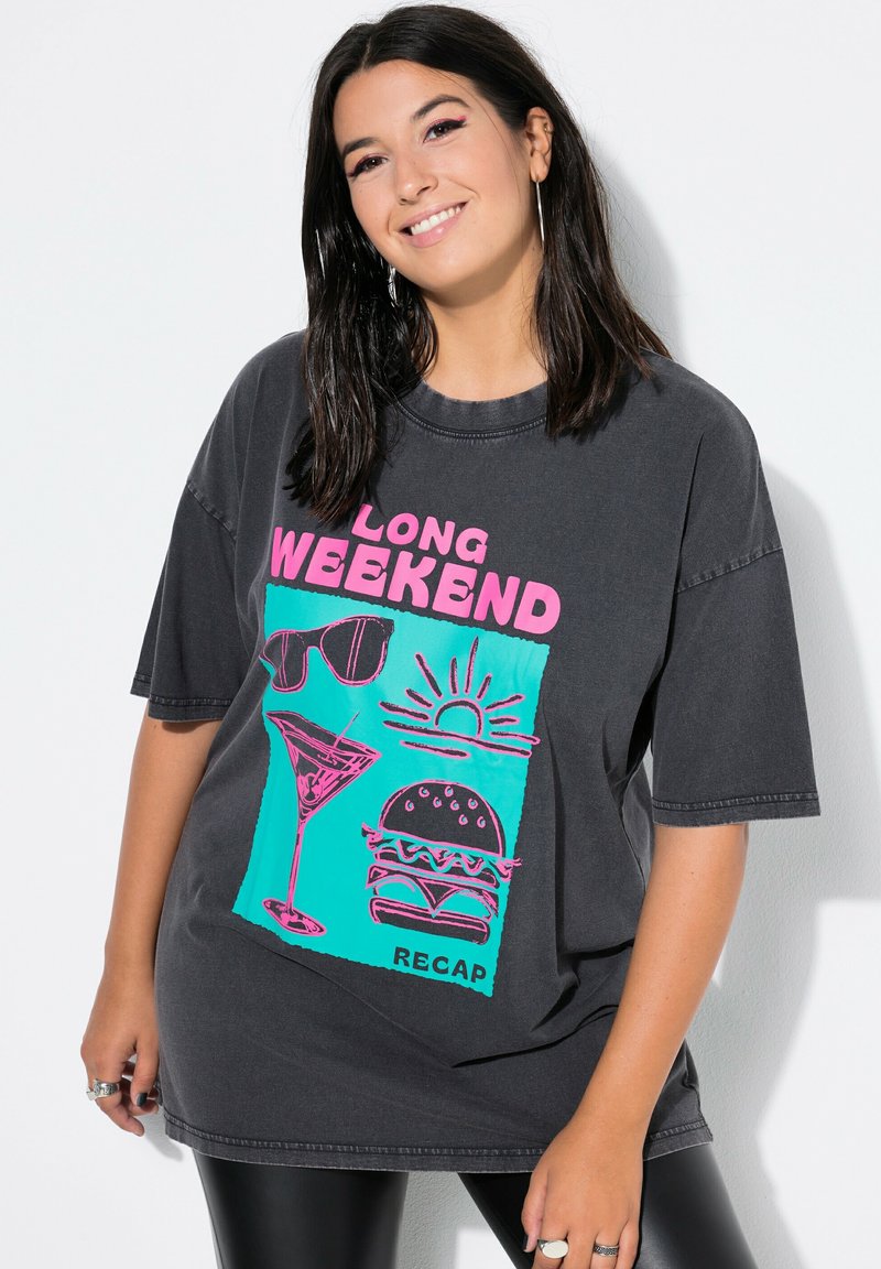 Studio Untold T-shirt print - anthracite