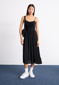 Roxy SKIES SOLID - Denné šaty - anthracite