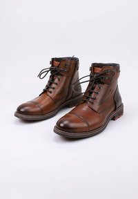 Fluchos Botines con cordones - camel