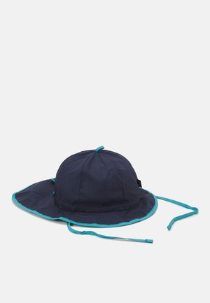 pure pure by BAUER ELASTICATED BASIC HAT WITH NECK PROTECTOR UNISEX - Καπέλο - navy