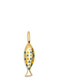 BLUETAIL FISH - Charm - gold-coloured