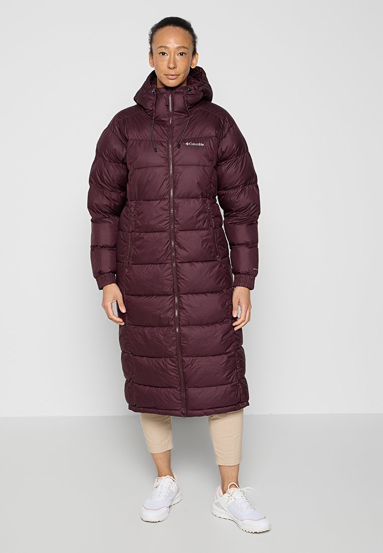 Columbia Wintermantel bordeauxrood