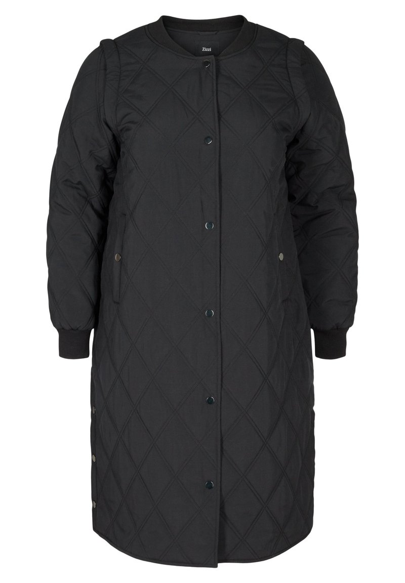 Damen Parkas | Zizzi 2-IN-1 MIT TASCHEN Wintermantel black/schwarz - PX94636 Damen Parkas | Zizzi 2-IN-1 MIT TASCHEN Wintermantel black/schwarz - PX94636